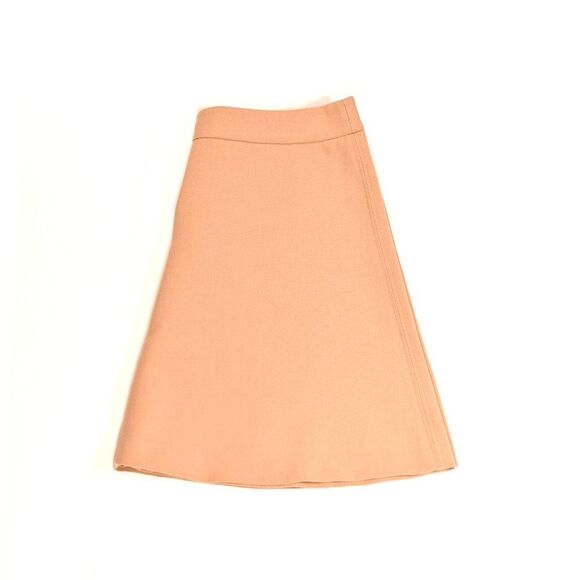 LOFT Flare Circle Skirt Tan Size 10 P - Picture 3 of 3